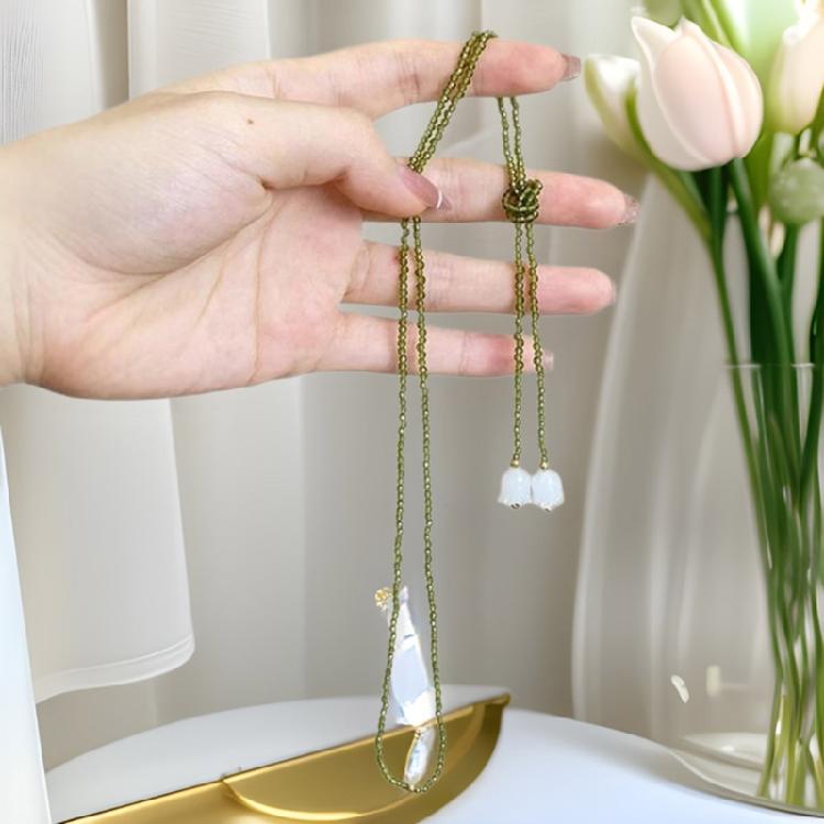 Trendy Beads Necklace Sophisticated Chain Necklace Clavicle Chain Perfect for Women Who Appreciate Timelesses Elegances