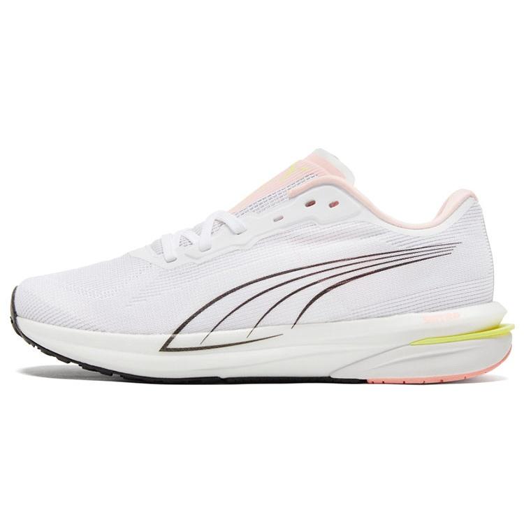 (WMNS) PUMA Velocity Nitro  White Elektro Peach  Women s 195697-05 EU 35.5
