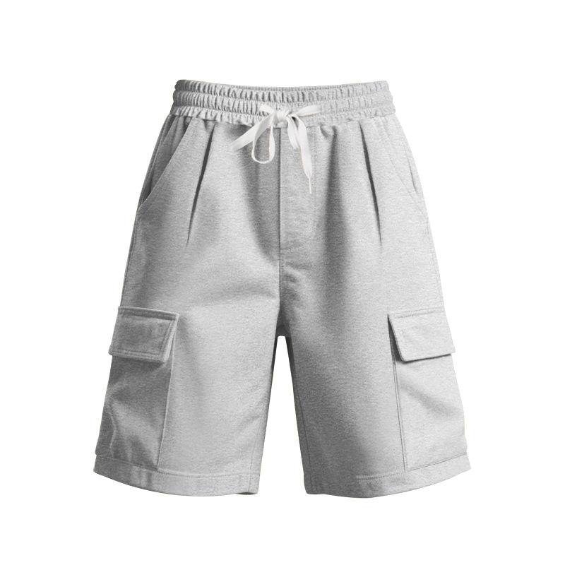 Sports Five-point Pants Men's Summer Breathable and Skin-friendly Loose Squat Jogging Casual Multi-pocket Tooling Shorts