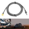 Power Supply Cord XT30 Connector 6.6ft Length Quick Data Transfer with Rubber and Red Copper for  , Seamless Connectivity