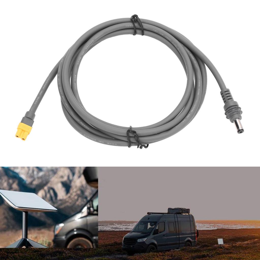 Power Supply Cord XT30 Connector 6.6ft Length Quick Data Transfer with Rubber and Red Copper for  , Seamless Connectivity