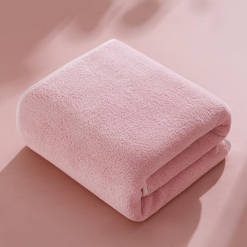 

70x140cm Bath Towel, 100% Polyester Microfiber, Super Absorbent, Contemporary Style, Space Theme Christmas Towel Collection 70x140cm&1pc розовый
