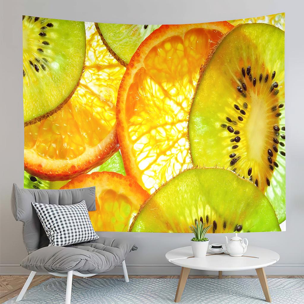 Farm Orchard Tapestry Delicious Fruit Tapestry Banana Grapes Tapestry Home Living Room Dorm Bedroom Aesthetics Decor Tapestries