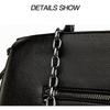 Crocodile embossed tote bag shoulder bag
