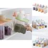 Durable And Transparent 4x Cereal Containers Dispenser For Dry Food Storage 2.5l