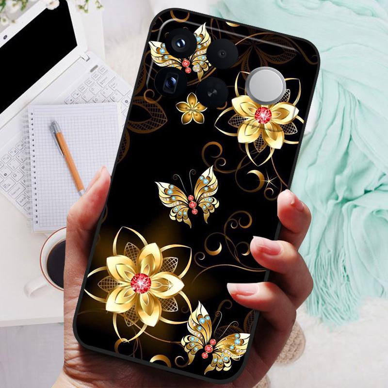 For Xiaomi Redmi K90 Pro Max Case NEW TPU Silicone Shockproof Cat Phone Cover For Redmi K90 Pro Max Funda Printing Soft Coque