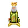 Foil Material Stand King Balloons Cartoon Design Air Filled Cartoon King Balloons Stand Design Foil Balloons Party Decoration