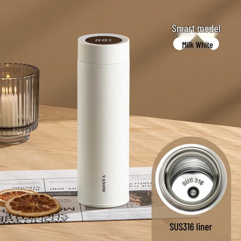 Vanow 480ml Stainless Steel Insulated Tea Thermos