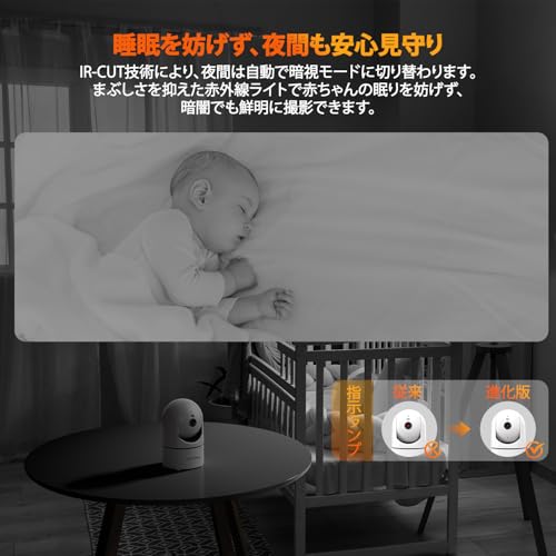 Topcony Pet Camera, 2026, 2.4G & 5G WiFi Compatible, 4MP, Indoor Security Camera, Bluetooth Pairing, Auto Tracking, 24-Hour Recording, Viewable on iPh