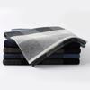 Genuine High-end Cashmere Men's Scarf Men's Winter Business Versatile Plaid Wool Warm Scarf Light Luxury