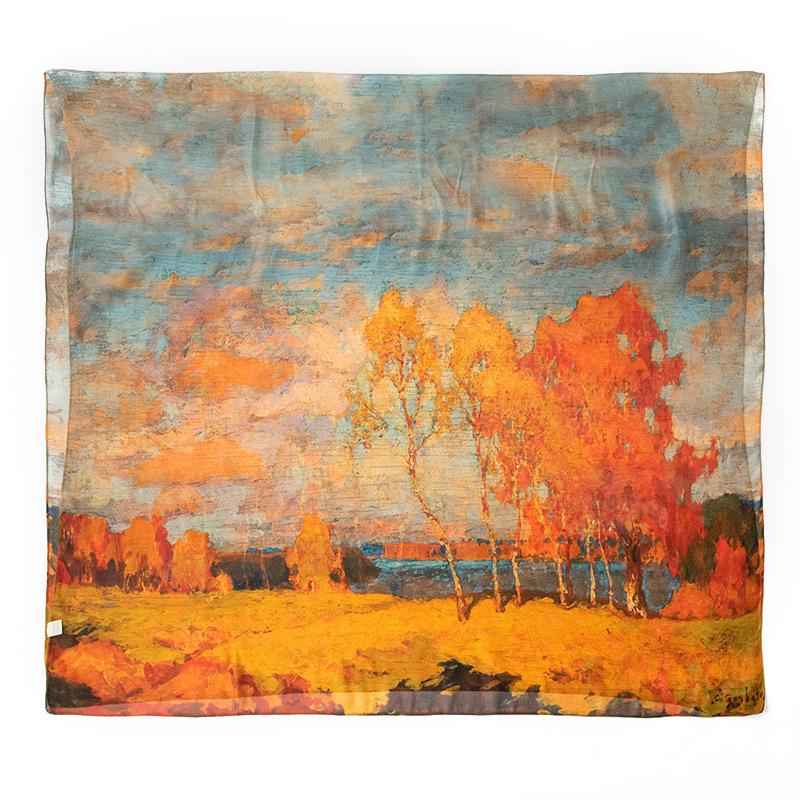 100% Mulberry Silk Scarf Premium Scarf