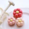 Delicate Flowers shaped Mooncakes Mold Traditional Flowers Mooncakes Making Stamps Mold Delicate Treat Baking Embosser