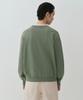 Musinsa Standard Washable Supima Cotton Round Neck Cardigan [Light Khaki]