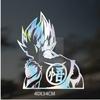 Dragon Ball Goku Vegeta Reflective Sticker Car Body Modification Sticker Motorcycle Front Windshield Sticker