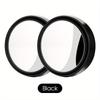 2PC 360 ° rotating press in small circular rearview mirror for cars, blind spot rearview mirror for cars