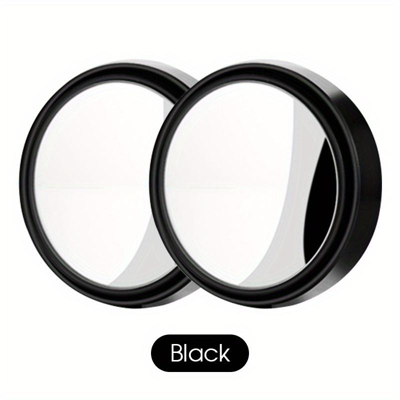 2PC 360 ° rotating press in small circular rearview mirror for cars, blind spot rearview mirror for cars