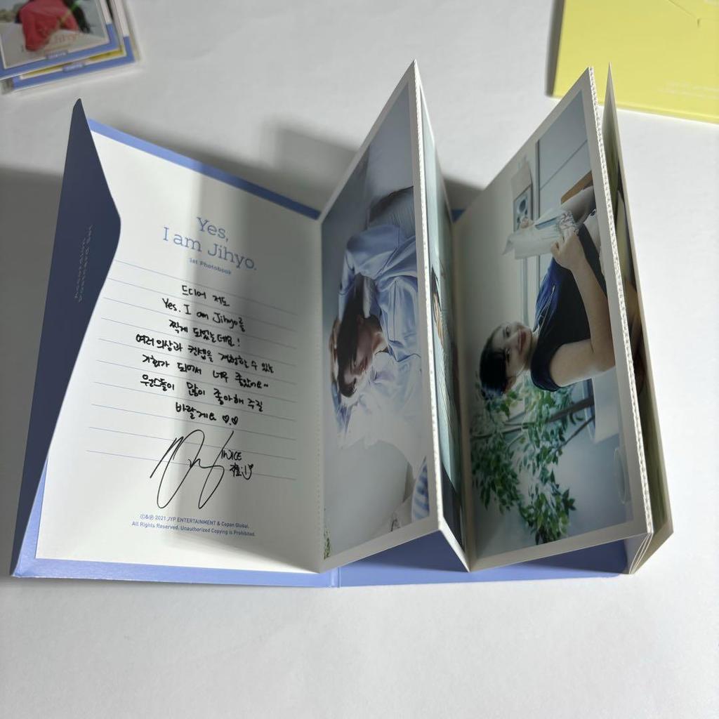 [USED] TWICE I am Jihyo Trading Card Photo Card Postcard Jihyo