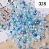 Yantuo 1000g Mixed Packaging Flat Back Pearls Resin Rhinestone Jelly Rhinestones Bulk Abs Loose Pearl for DIY Decoration