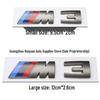 BMW Gray Car Emblem Stickers for M330i, M340i, M550i, M240i, and M530i Tail Modifications