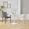 HUIHUADU Modern Stackable Plastic Armchair