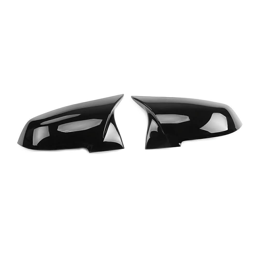 

2pcsSuitable for Bmw1234DepartmentX1/F30Replaceable material versionABSHorn-style BMW rearview mirror Glossy black version XS