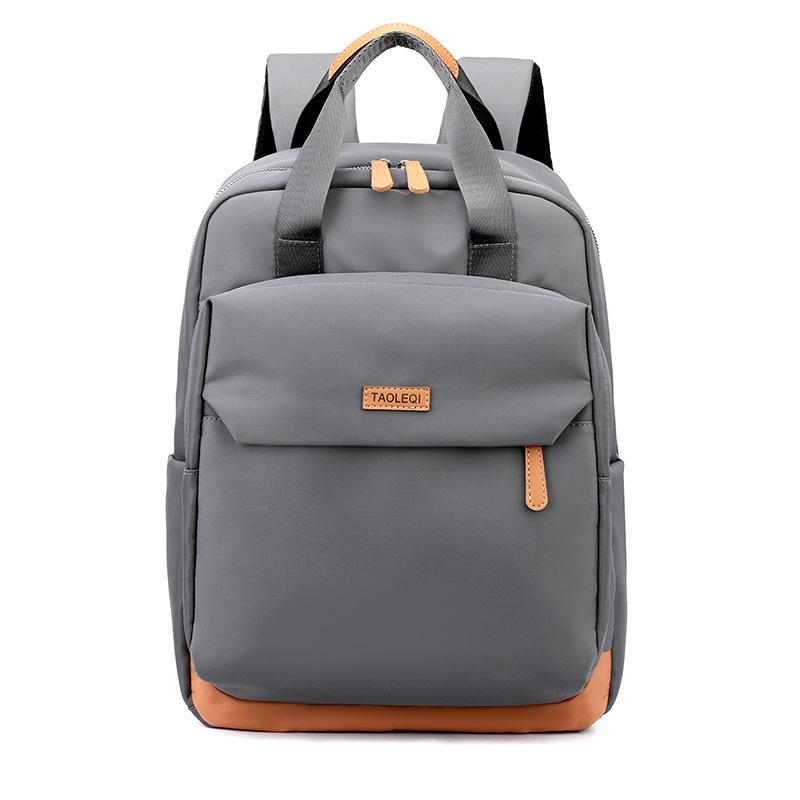 Backpack for Women's Computer Bag Trendy Versatile Outdoor Leisure Portable Business Nylon Cloth Travel Bag School Bag