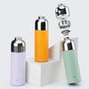 SAMADOYO Tea Making Cup Insulation Cup 304 Stainless Steel Double Layer Tea Cup Portable Cup Car Mounted Water Cup Portable Tea