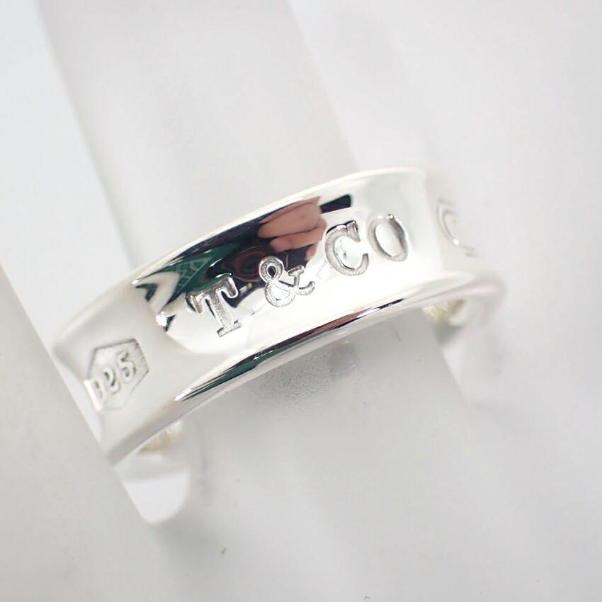 [Used] TIFFANY 925 1837 Ring / Size 14 / J11-2