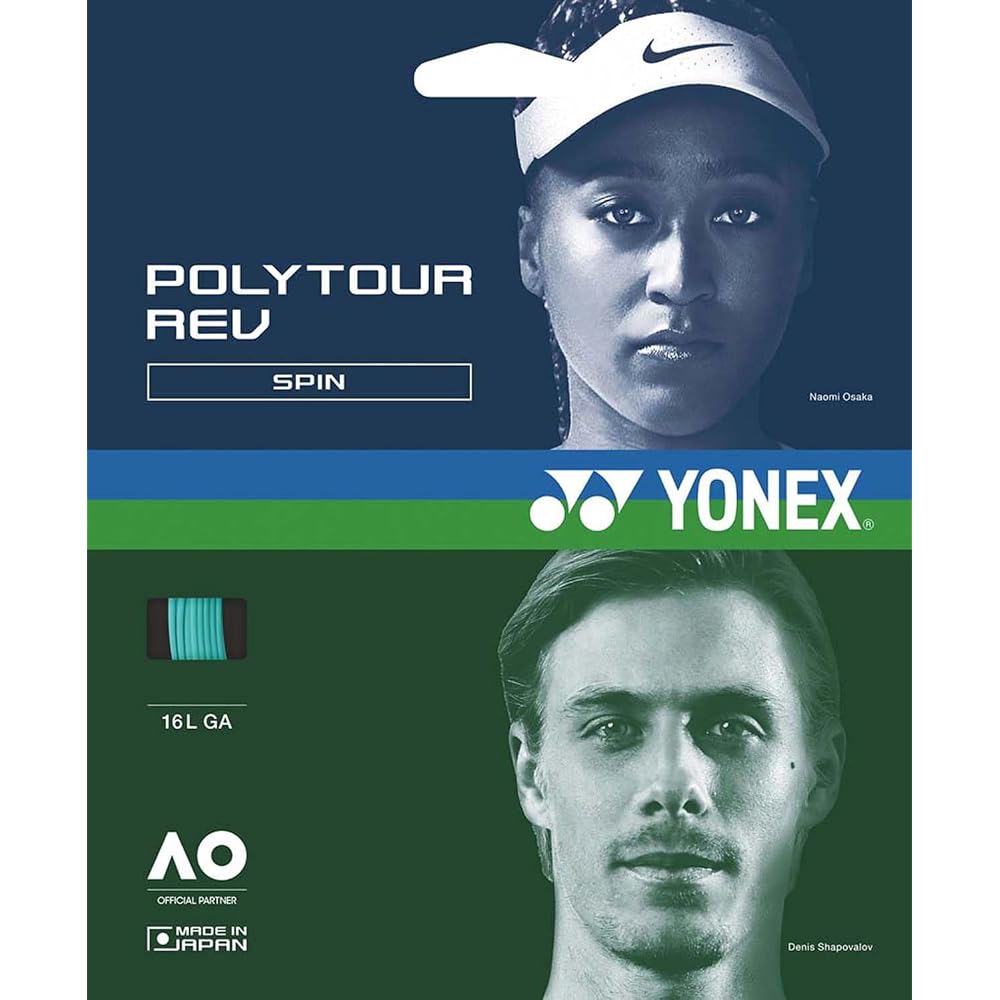 YONEX Poly Tour Rev Tennis String 1.30mm High Spin Mint 12m