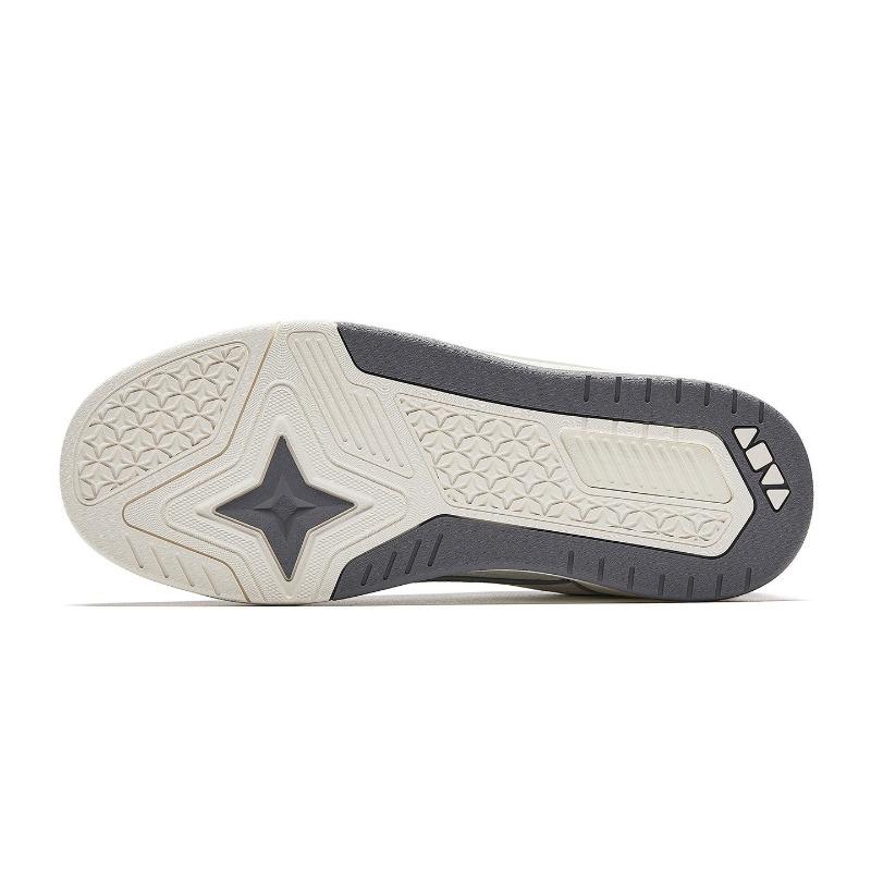 Anta Aojie 4 Lifestyle Series Men Skate Shoes White Grey 112618043-5