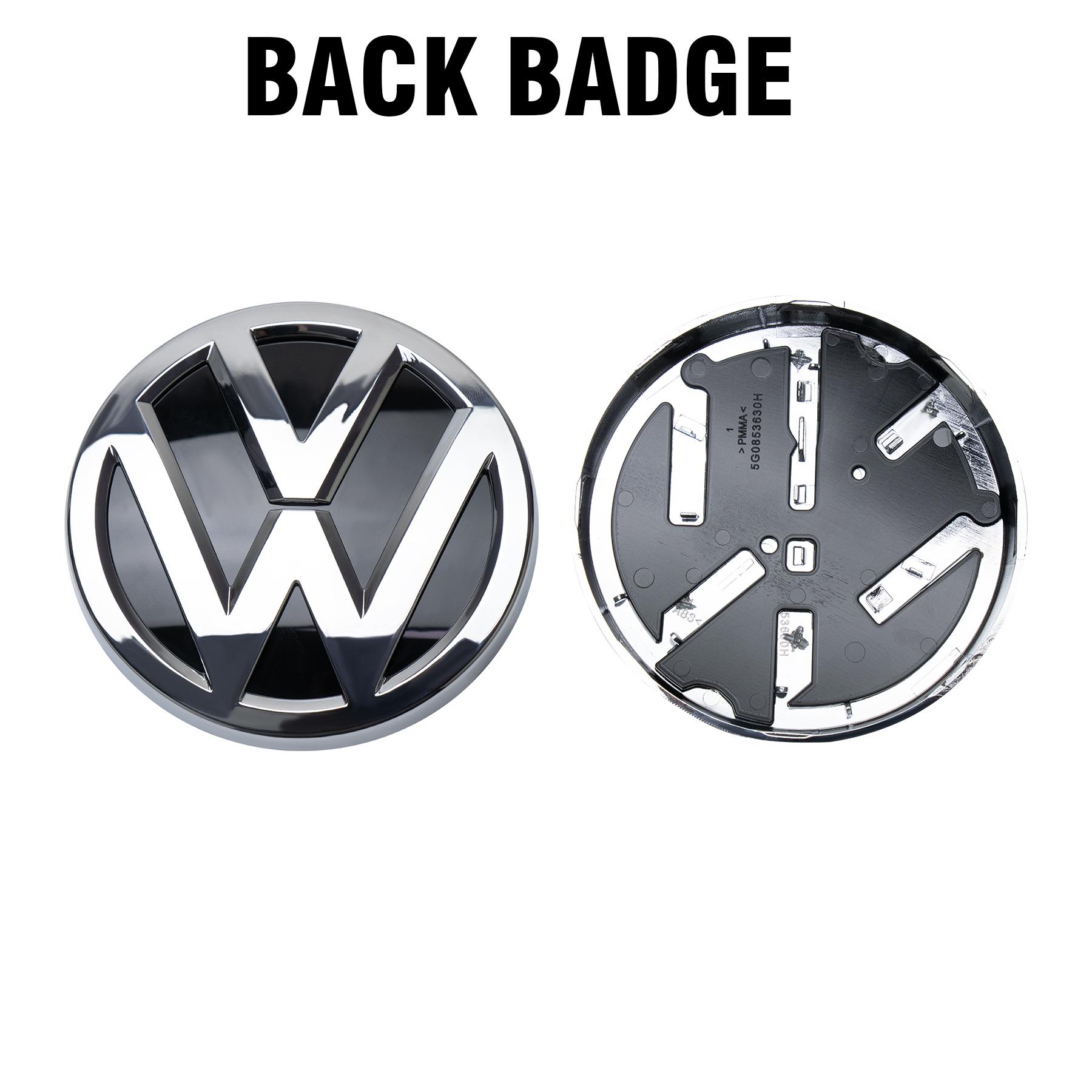 

For VOLKSWAGEN VW Auto Accessories Car Front Grill Rear Trunk Emblem Lid Covers Sticker Decoration For Volkswagen VW Golf MK7 20 GOLF7 MK7 2014-2017