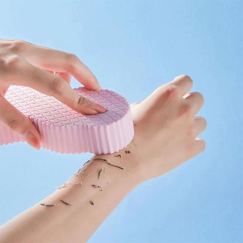 Magiczna gąbka dziecięca gąbka do kąpieli ciała środek do usuwania martwego naskórka masażer złuszczający czyszczenie szczotka pod prysznic Exfoliante
