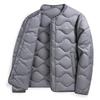 Men's Lightweight V-Neck Down Jacket - Warm, Simple, Thin, Portable, Winter White Duck Down
