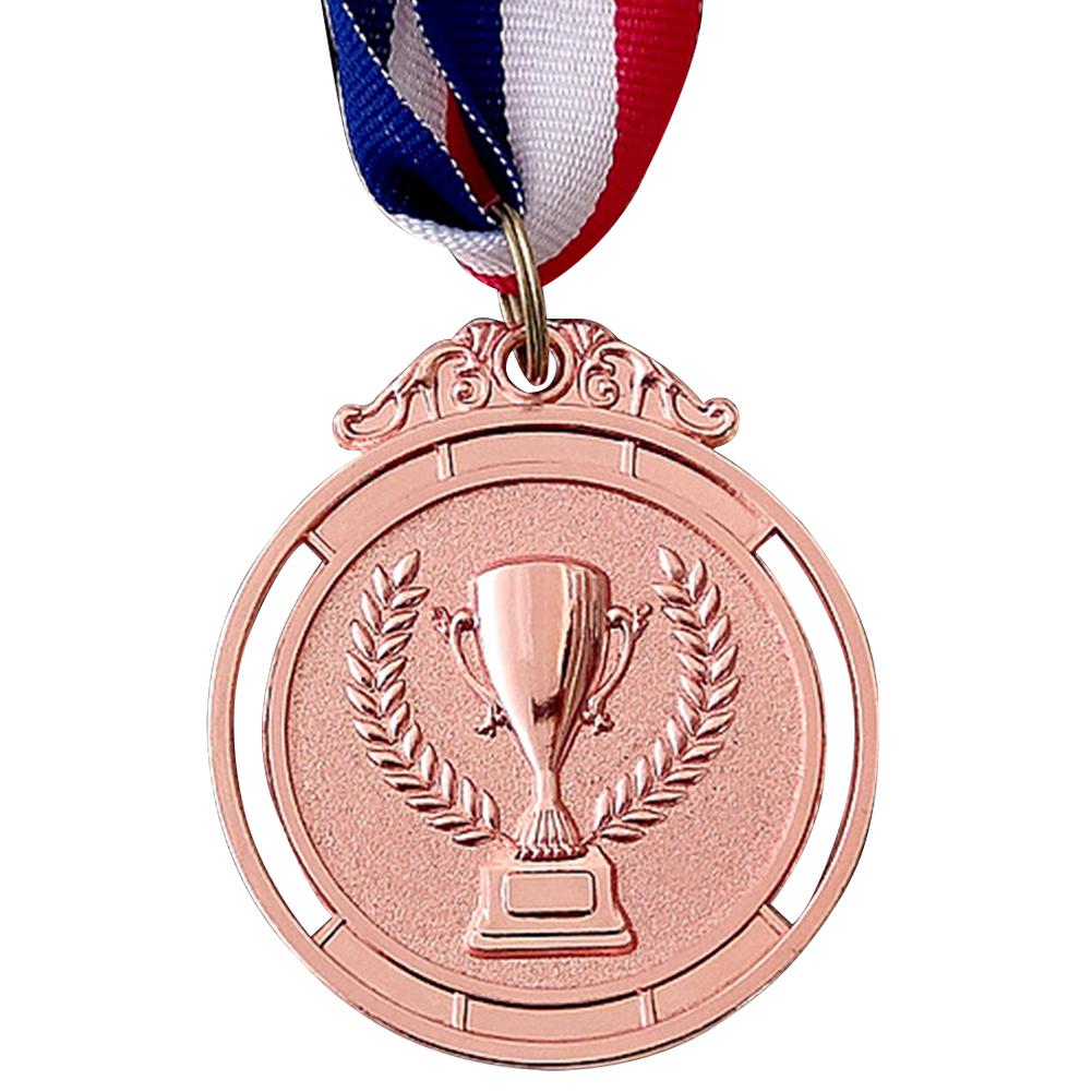 Soccer Sports Medals Zinc Alloy Football Competition Medals Wear-resistant Collection Gold Silver Bronze Supplies