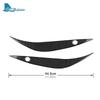 Real Carbon Fiber For Subaru BRZ Toyota GR86 2021 2022 2023 2024 Door Bumper Strip Sticker Edge Guard Scrape Protect Accessories