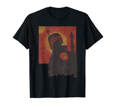 STAR WARS Boba Fett Book Red Tatooine T-Shirt