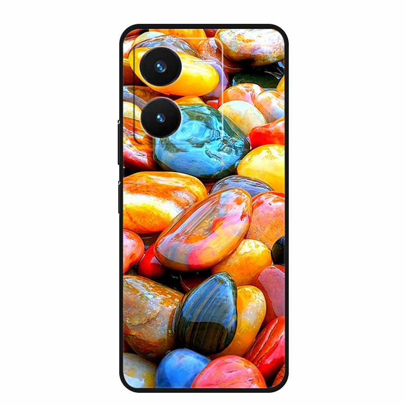 

Для Vivo IQOO Z8 5G Чохол Тварини М який ТПУ Силіконовий Задня Кришка Телефона для Vivo IQOO Z8X V2314A V2312A Ударостійкий Вовк Крутий Coque For Vivo IQOO Z8X