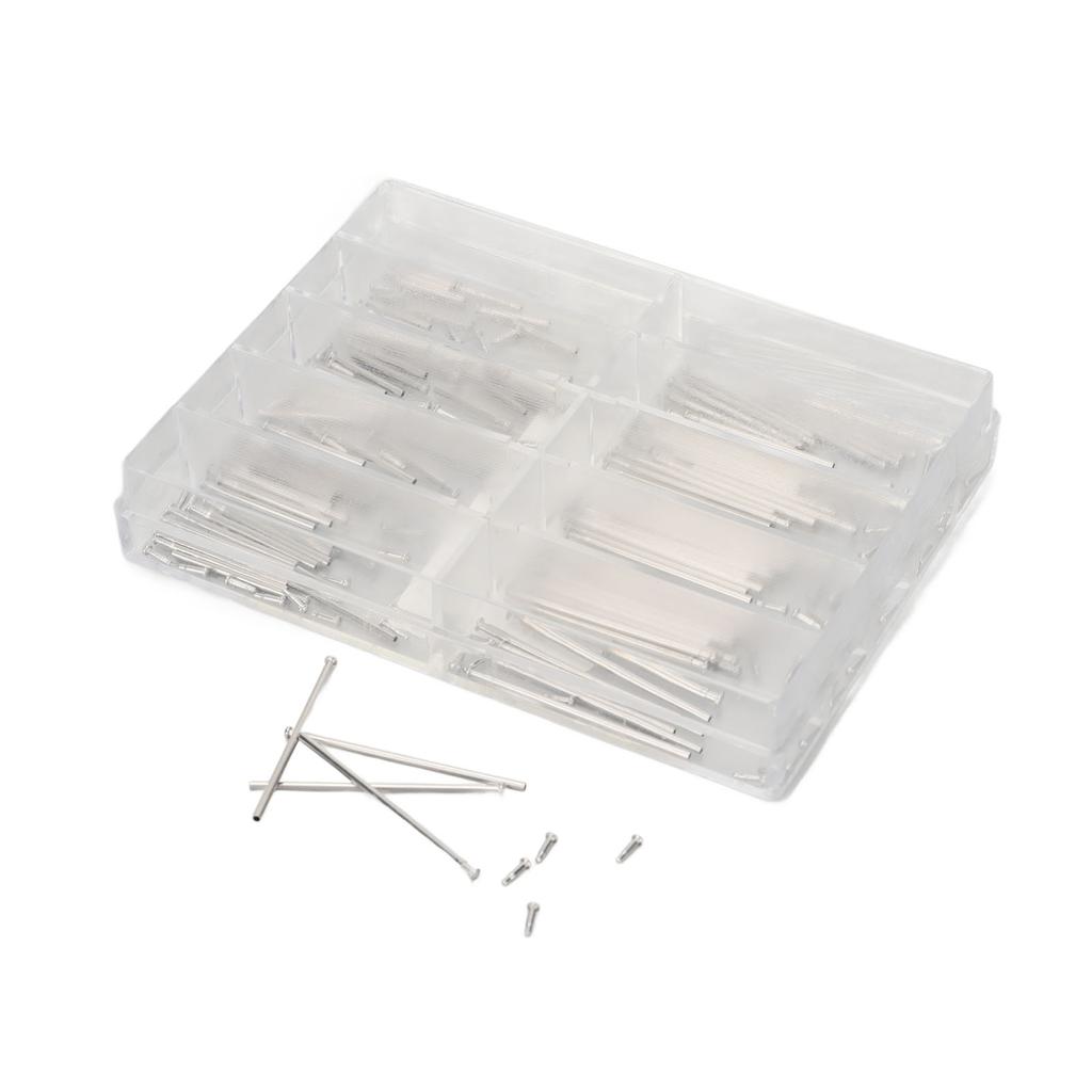 Uhrenarmband Schraubgliedstift Edelstahl Hart Präzise Leichtgewicht 0,04 Zoll Durchmesser Uhrenschraubrohr