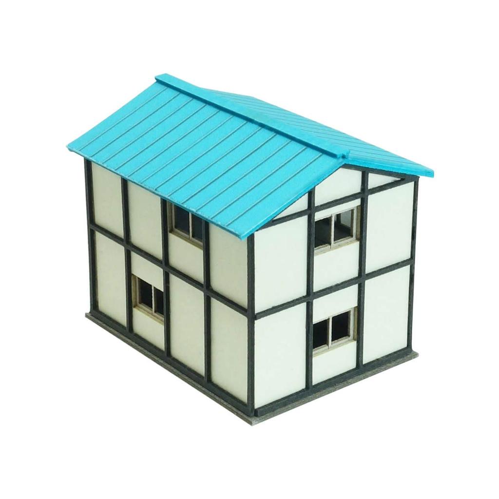 Sankei Miniatuart Petit Prefab Hut Paper Craft 1/220 MP01-158