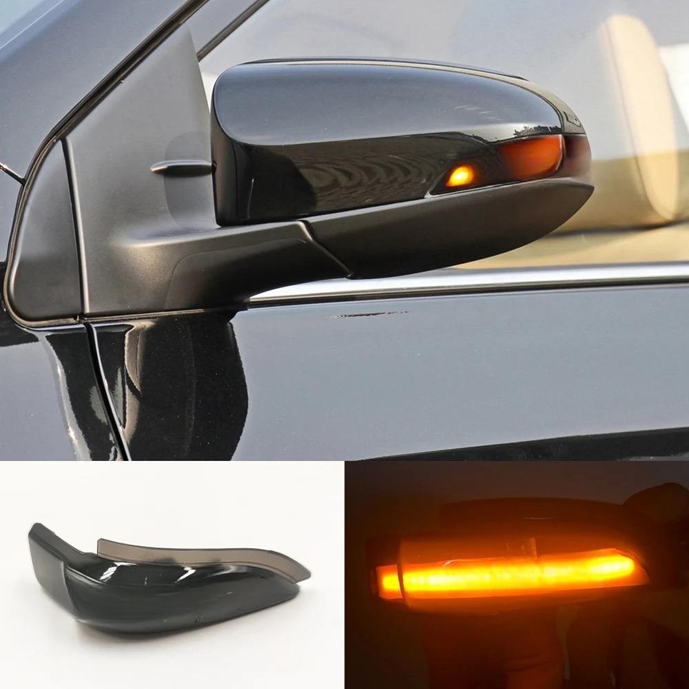 2PCS For Toyota Corolla Camry Prius Vios Yaris Venza Avalon Altis LED Dynamic Turn Signal Light Side Mirror Lighting