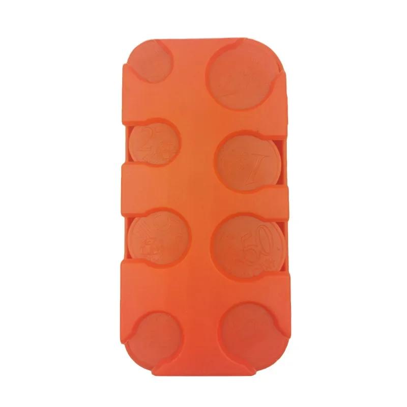 

Диспенсер для евро, пластиковые коробки для монет, копилка, кошелек, органайзер для хранения, держатель для автобуса, автомобиля, держатель для монет