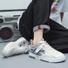 Men Vulcanize Shoes Breathable White All-match Shoes Male Flats Lace-up  Casual Shoes Autumn Men Spring Men Sneakers Light Shoes