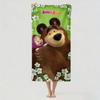 Cartoon m-Masha-and the B-Bear Towel Drying Bath Towel Applicable To Light Swimming Camping Yoga Beach Out