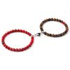 Heart-Shaped Magnetic Couple Bracelet - Best Friend or Sister Gift for Boyfriend - Japanese Korean Student Wristband In Stock