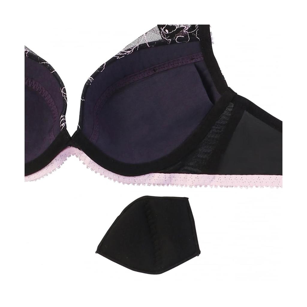 My X AMOSTYLE M015 C75 Size Push-up Bra, Melody/Kuromi (White),