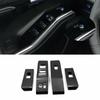 4pcs Carbon Fiber Style Window Lift Switch Cover Trim For Toyota Highlander 2020-2022 Left-hand-driver only