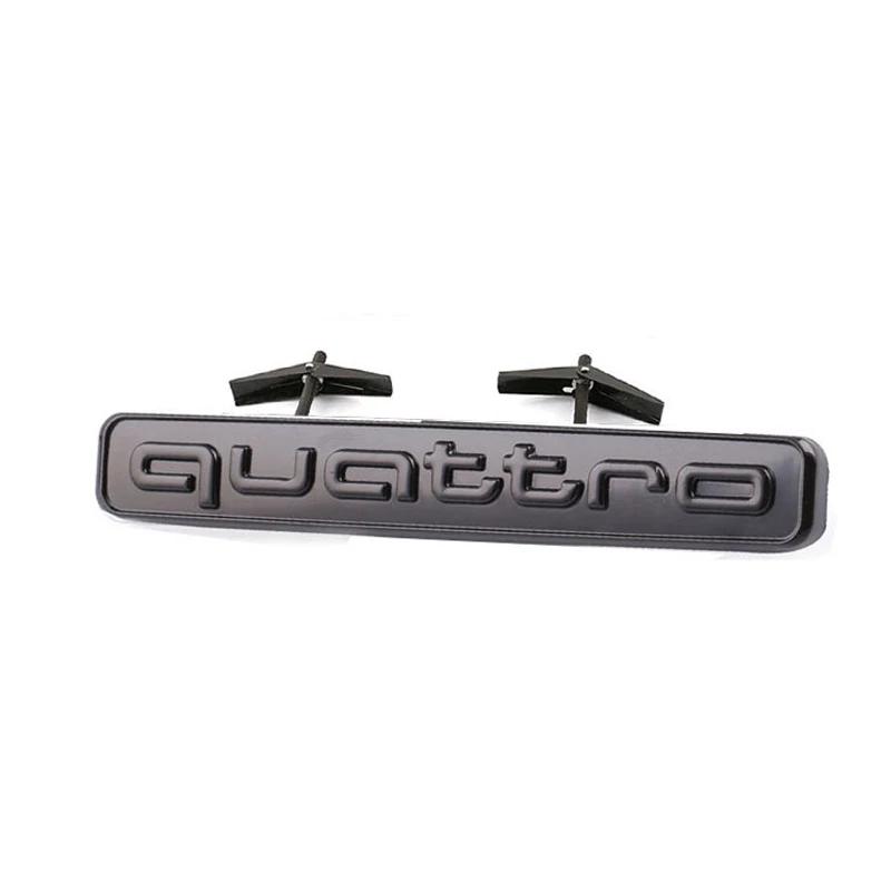 Auto Frontgrill Emblem Abzeichen Styling für 5s Quattro Logo RS3 RS4 RS5 RS6 RS7 SQ3 SQ5 Q7 A3 A4 A5 A6 A7 A1 S3 S4 Zubehör s5