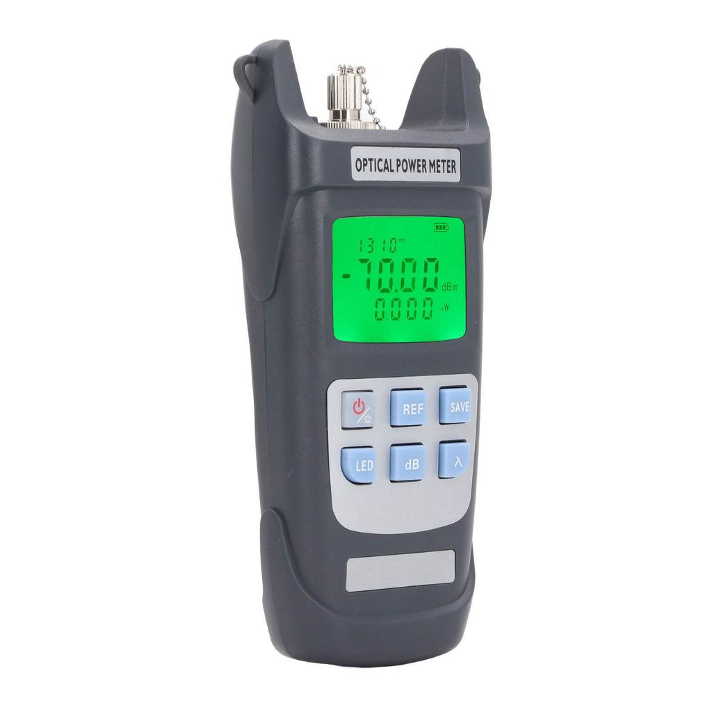 Optical Fiber Tool Kit Optical Power Meter Red Light Pen Stripper Set for Telecommunication FTTH Repair Maintenance