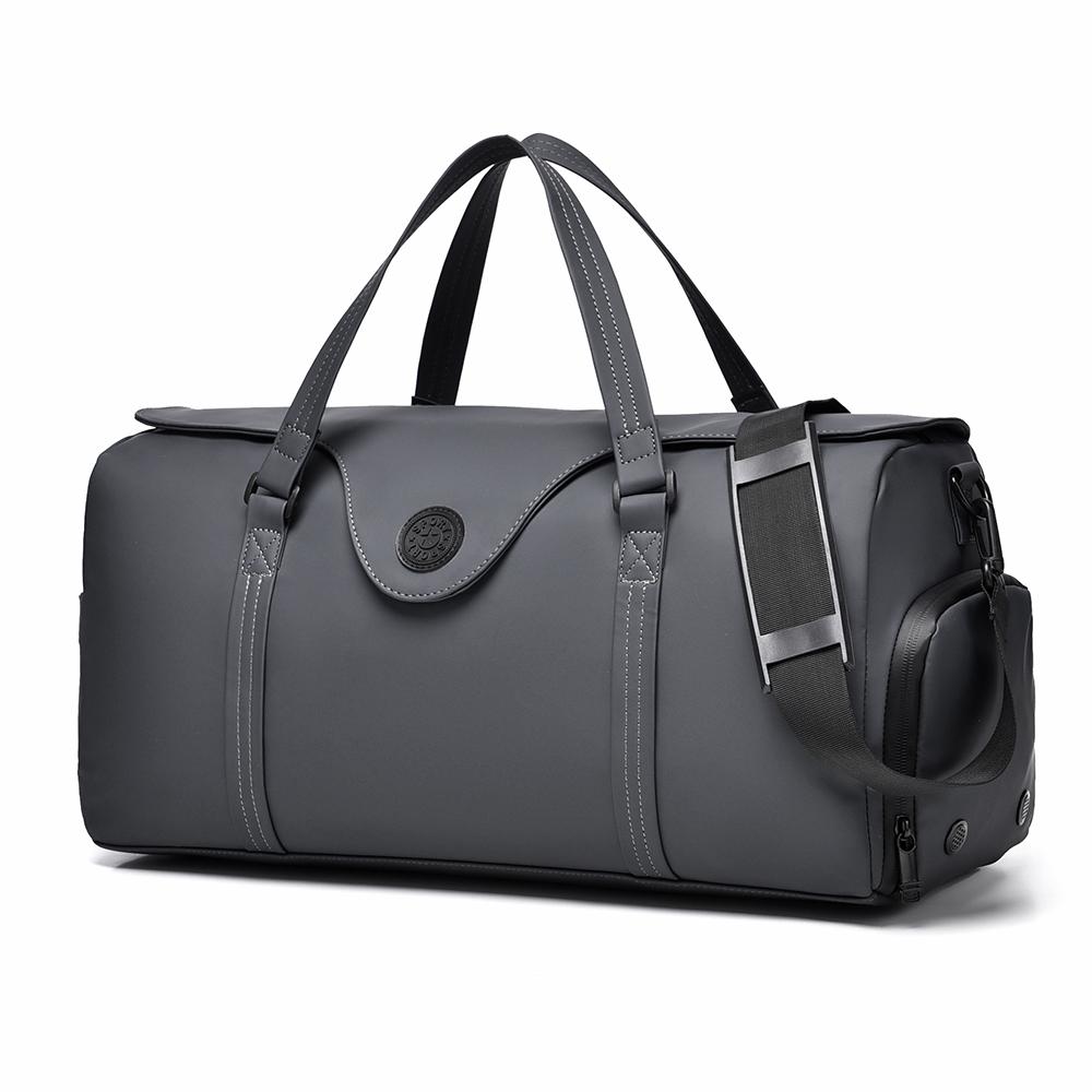 Large Capacity Fitness Bag, Men's Bag, Dry Wet Separation Crossbody Bag, Luggage Storage Bag, Independent Shoe Compartment, Athlete Training Bag