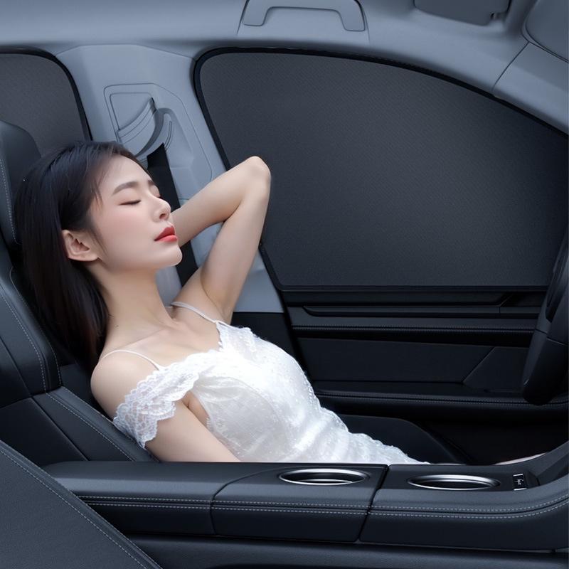 Car Window Sunshade and Privacy Curtains - UV Protection and Heat Insulation